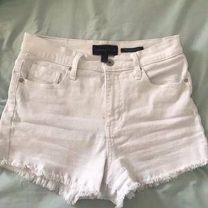 Kendall and Kylie The Drifter High Rise White Shorts Size 5/27
